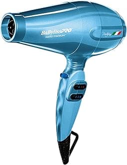 Nano Titanium Italian Portofino Hair Dryer - Professional 2000 Watt Blow Dryer