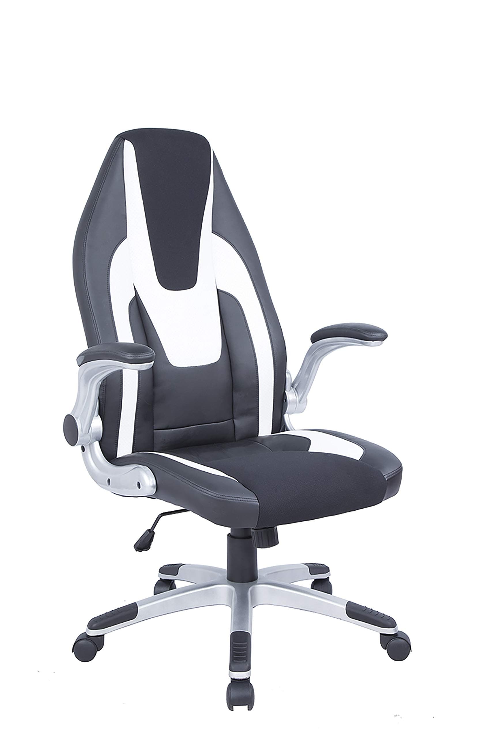 MILAN4127-CCH Computer Chair, Black, White