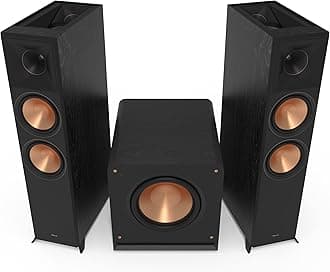 Klipsch 2.1.2 Ebony System - Model RP-8060FA II, RP-1400SW