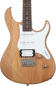 Pacifica 112V Electric Guitar - Brown Natural Satin
