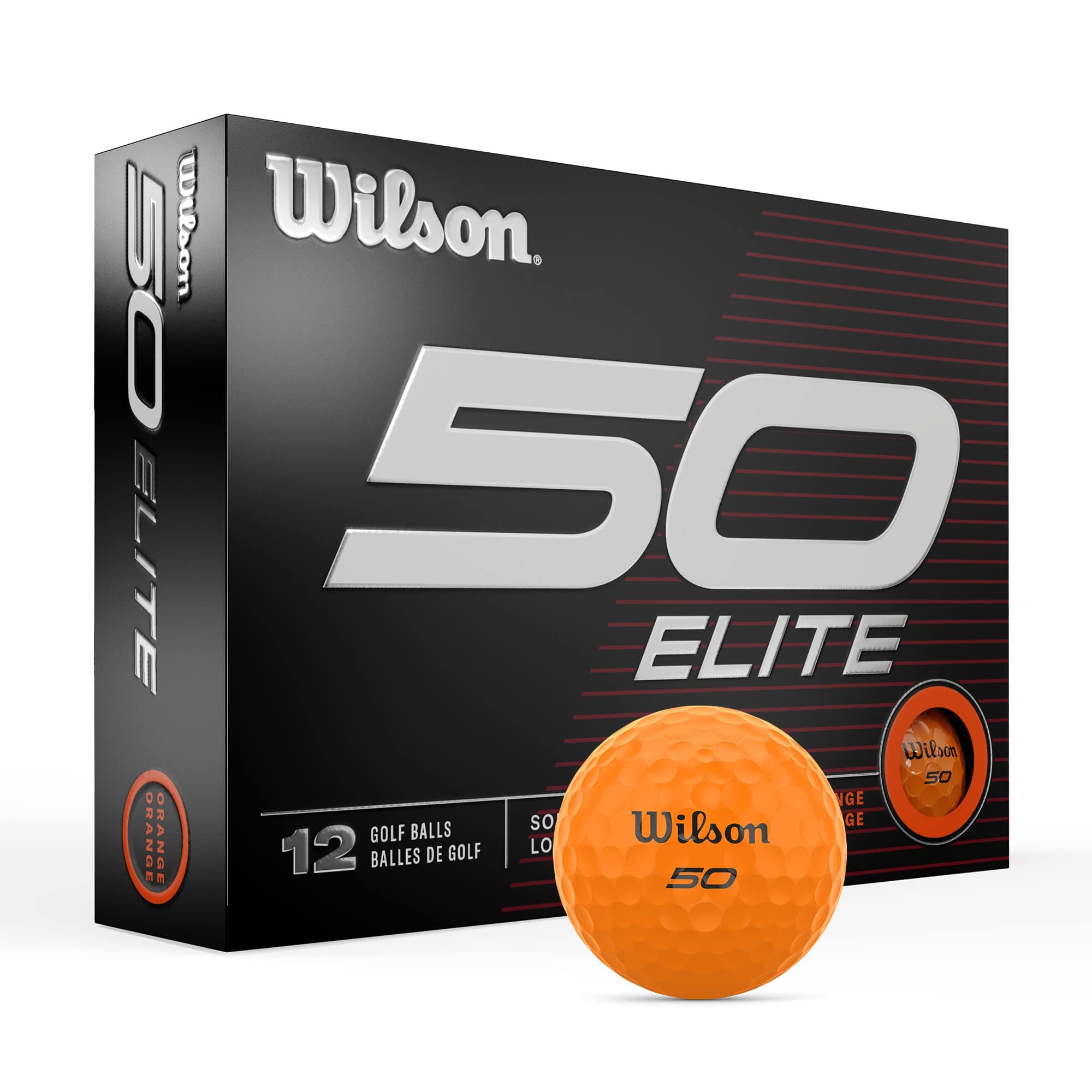 WilsonFifty Elite Golf Balls - 12 Pack