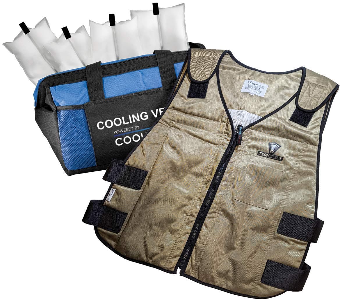 Occunomix TechKewl Phase Change Cooling Vest Blue