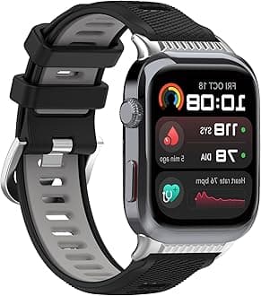 Replacement Adjustable Wristbands Compatible with Huawei Watch D2 Comfortable Silicone Wrist with Quick Release Strap Smart Watch Accessories(Black)