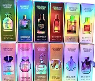 12 Pcs of Smart Collection Eau de Perfume 30 Ml Set I Aromatics Smells - Have Different types of Fragrances I Long Lasting Staying Performance I Collection of Usama Perfumes I Al Hafiz Oud