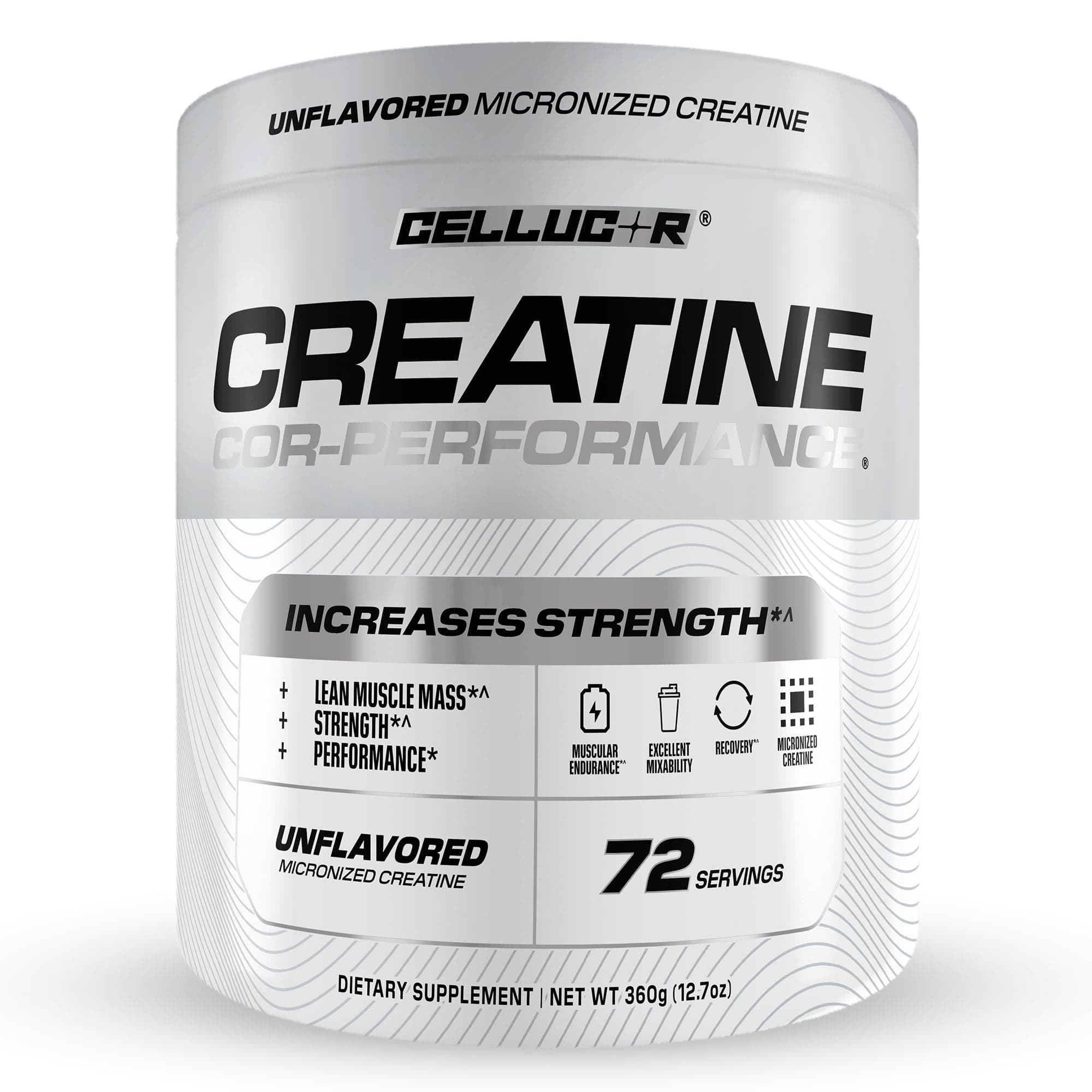 C4 Cor Performance Series - Creatine Monohydrate - Pre-workout Energy Supplement for Men & Women - Unflavored - 72 Servings (Packaging May Vary)