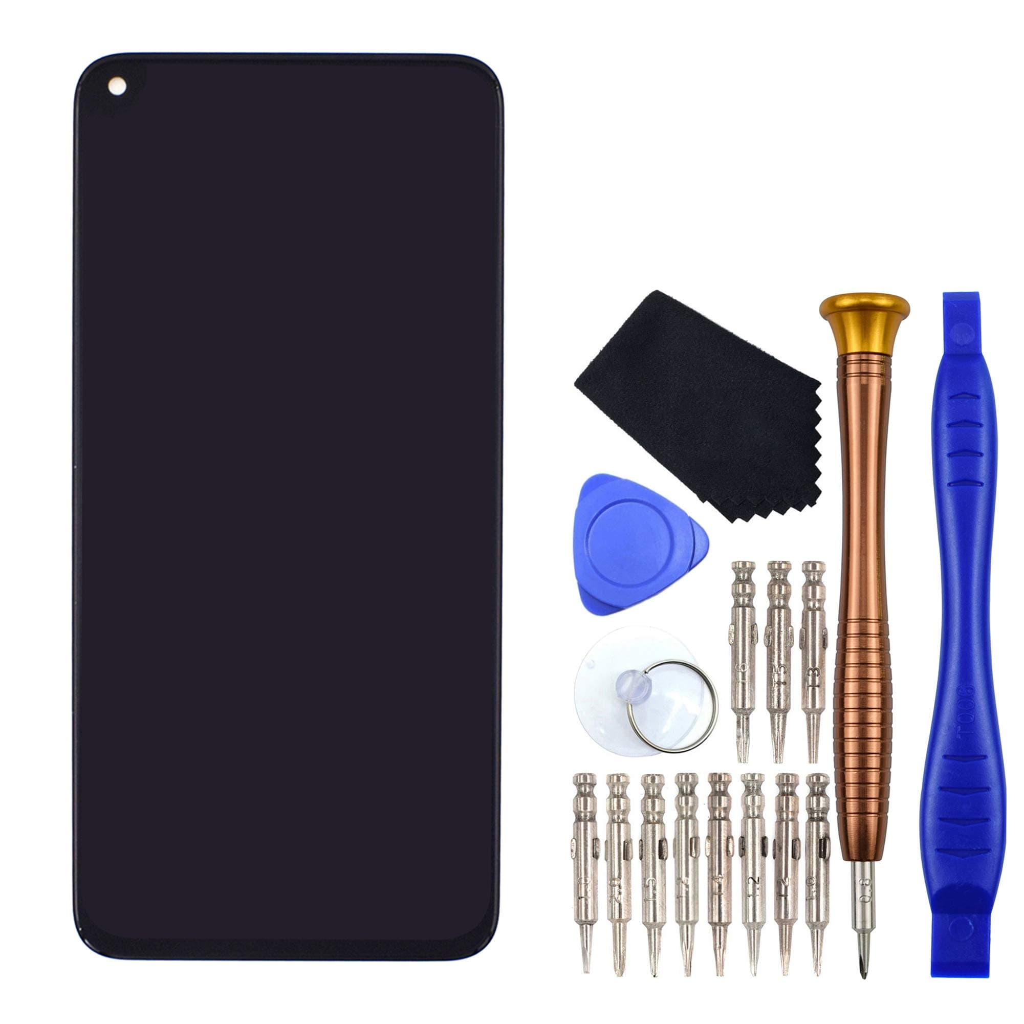 Display LCD Touch Digitizer Screen 6.4" Screen replacement for Honor View 20 PCT-TL10 PCT-L29 Huawei nova 4 Black