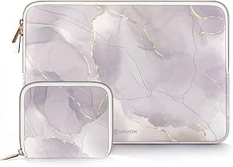 13 13.3 14 inch Laptop Sleeve Case Set for MacBook Air/Pro 13 14, Water-Resistant Notebook Computer Tablet Pouch Cover with Accessory Pouch for Samsung HP MacBook Dell Lenovo ASUS Acer