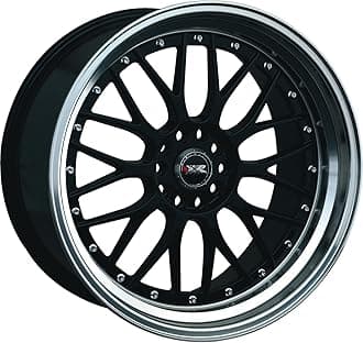 XXR WHEELS 521 17 X 7 BOLT PATERN 4-100/4-4.5, Offset: 38 Black/ML 73.1mm Hub bore