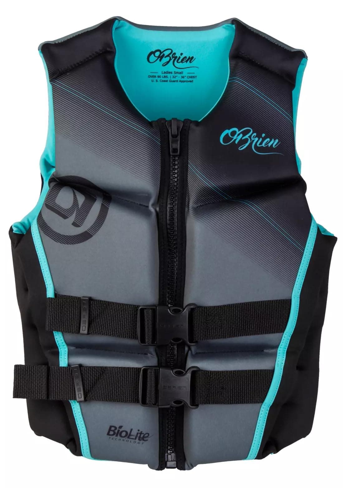 Womens Flex V-Back LTD Life Jacket - US Coast Guard Approved Level 70 Buoyancy - Water Sports Activity Including Boating, Paddle, Skiing, Surfing & Swimming