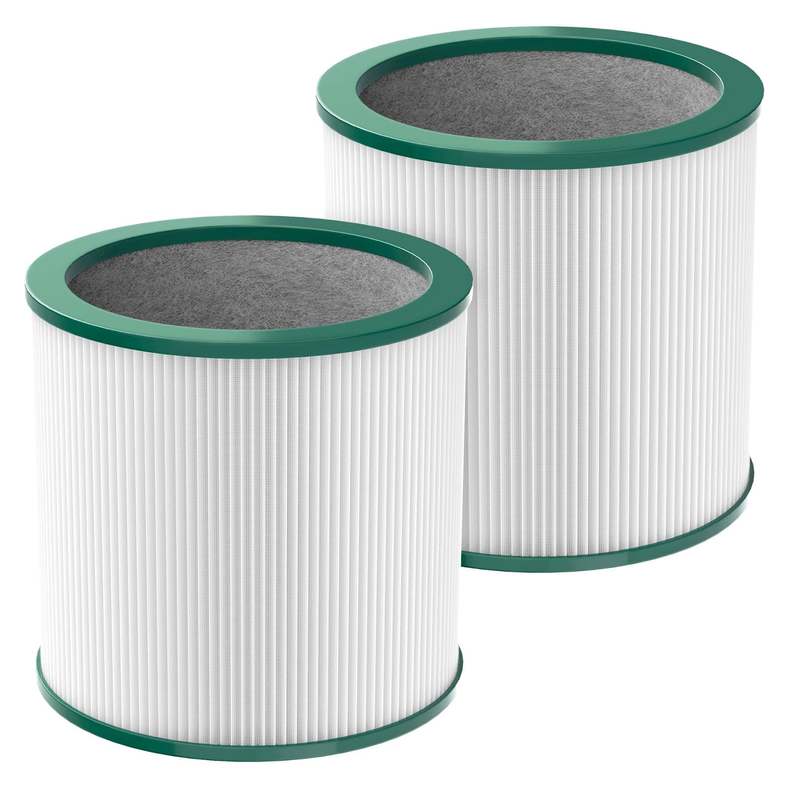 True HEPA Filter Replacement for Dyson TP02/TP01/BP01/AM11 Air Purifier, Part # 968125-03, 2-Pack