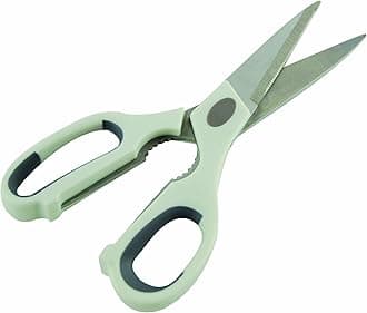 Prestige Multipurpose Kitchen Scissors 9Cm | Heavy Duty Stainless Steel Shears with Bottle Opener | Cut Meat, Chicken, Fish, Vegetables | PR166