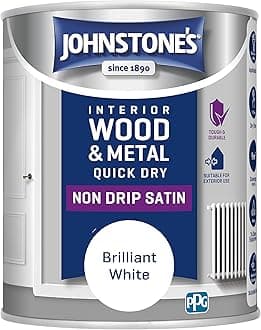 303912 One Coat Satin Paint - Brilliant White