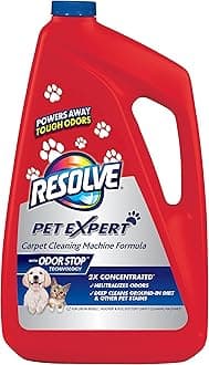 Resolve Carpet Cleaner for Steam Machines, Red, 48 Fl Oz