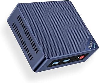Beelink MINI-S13 Mini PC, 12th Gen Intel Twin Lake-N150 Processor (up to 3.6GHz) Mini Computer, 16G RAM 1TB SSD Business Mini Desktop PC, Dual HDMI/WiFi6/BT 5.2/RJ45/WOL/Auto Power On