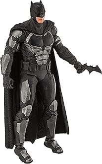 DC Comics Mcfarlane Toys Justice League Movie Batman Tmp 15092 Action Figure 7 inches,Kids Age 12+, Multicolor