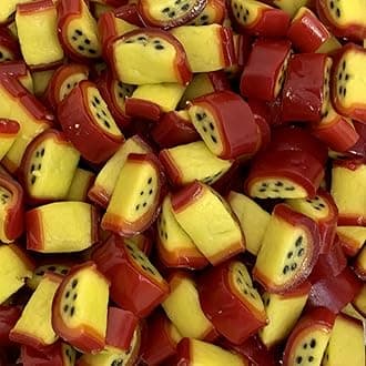 Passion Fruit Slices 1kg Share Bag by The Gourmet Sweet Company