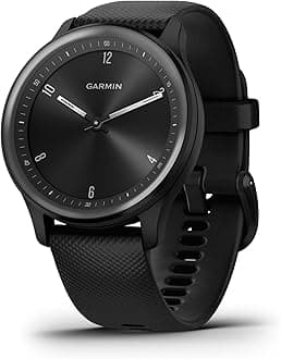 Garmin G010-N2566-00 Vivomove Sport, Black - Certified (Renewed)