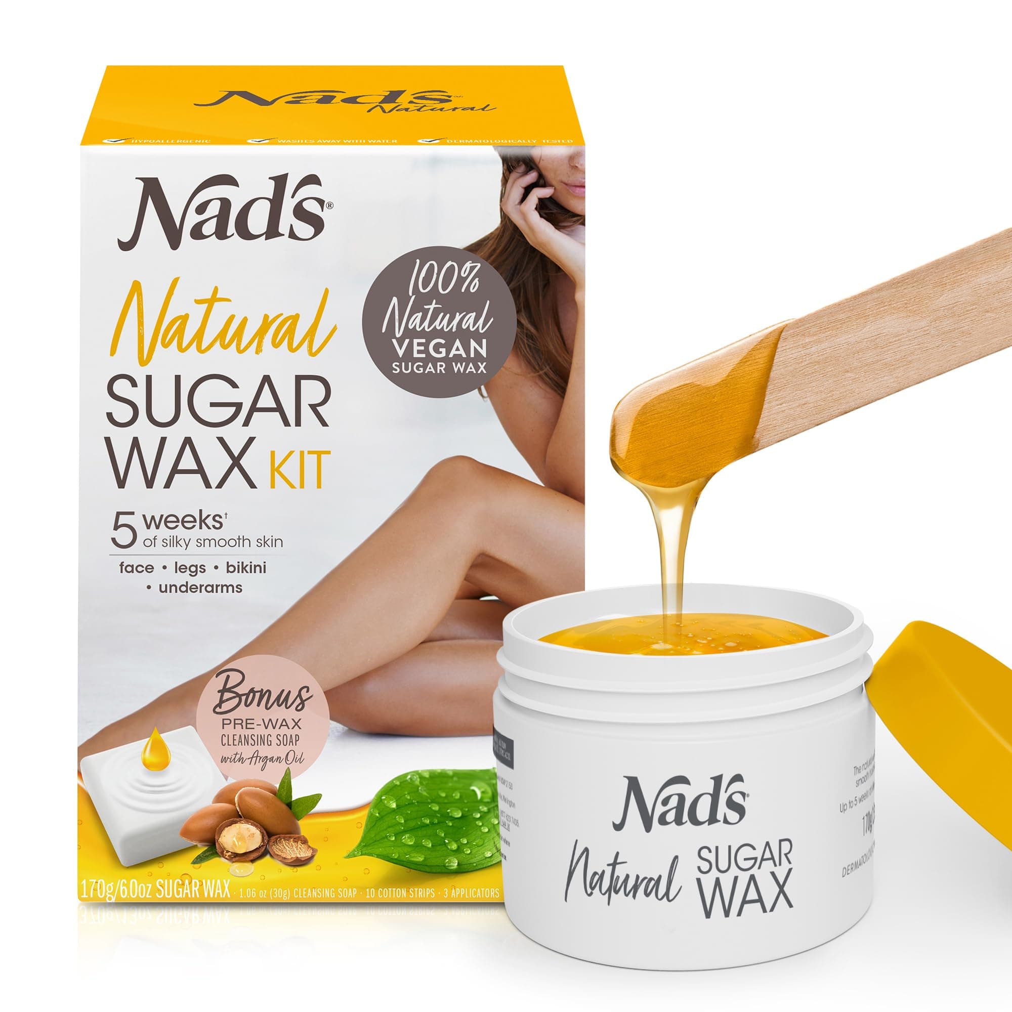 Natural Sugar Wax, 170 Gram