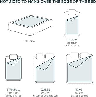 Bare Home Weighted Blanket Full or Queen Size 15lb (48" x 72") for Adults - All-Natural 100% Cotton - Premium Heavy Blanket Nontoxic Glass Beads (Light Pink, 48"x72")