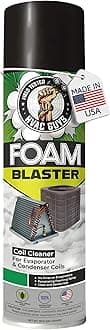 Foam Blaster AC Coil Cleaner for AC Unit | No Rinse Formula for Evaporators & Condensers | Neutral Citrus Scent