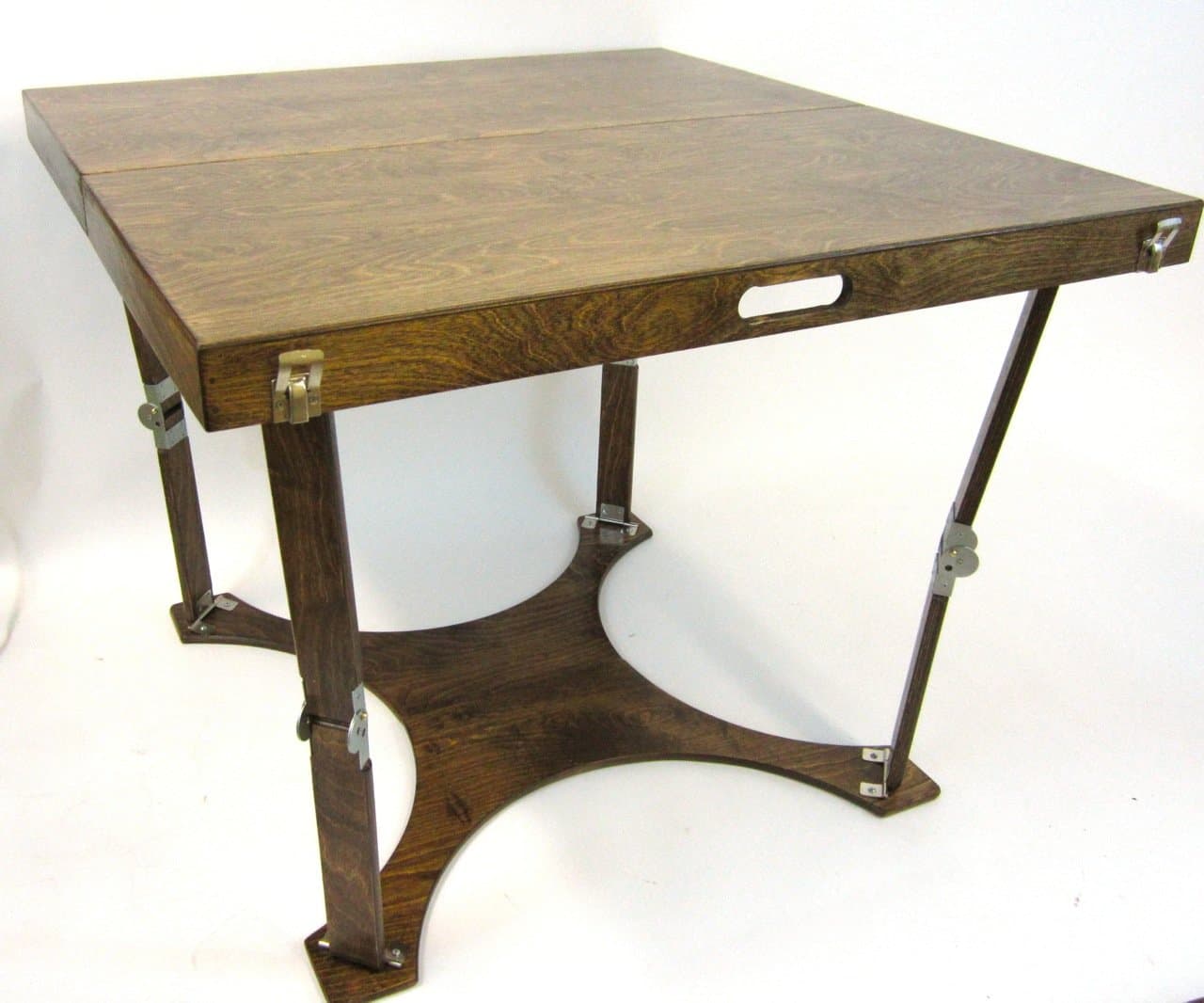 Spiderlegs Folding Picnic/Project Table, 42-Inch, Dark Walnut