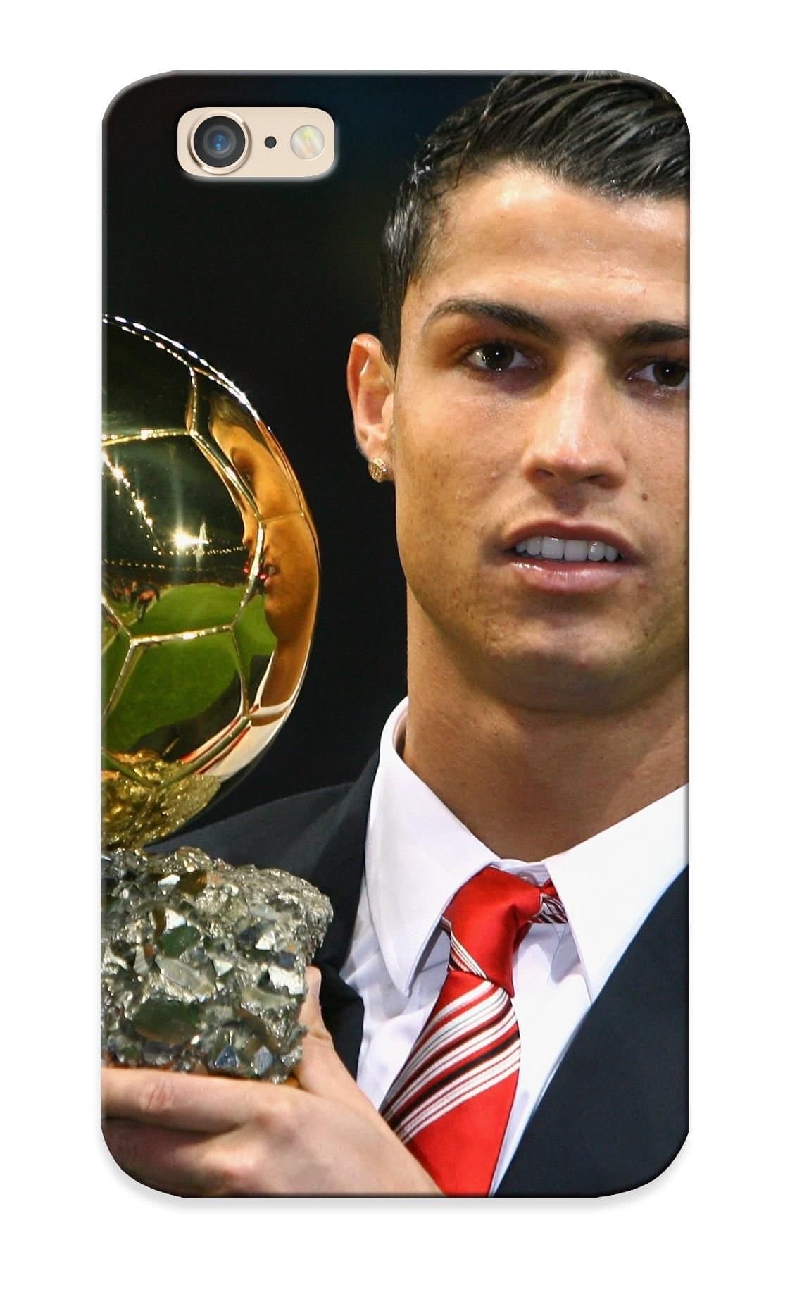 Appearance Snap-on Case Designed For Iphone 6- Cristiano Ronaldo Cr7 Fifa Ballon D Or 2013 Football Soccer Real Madrid Sports(best Gifts For Lovers)