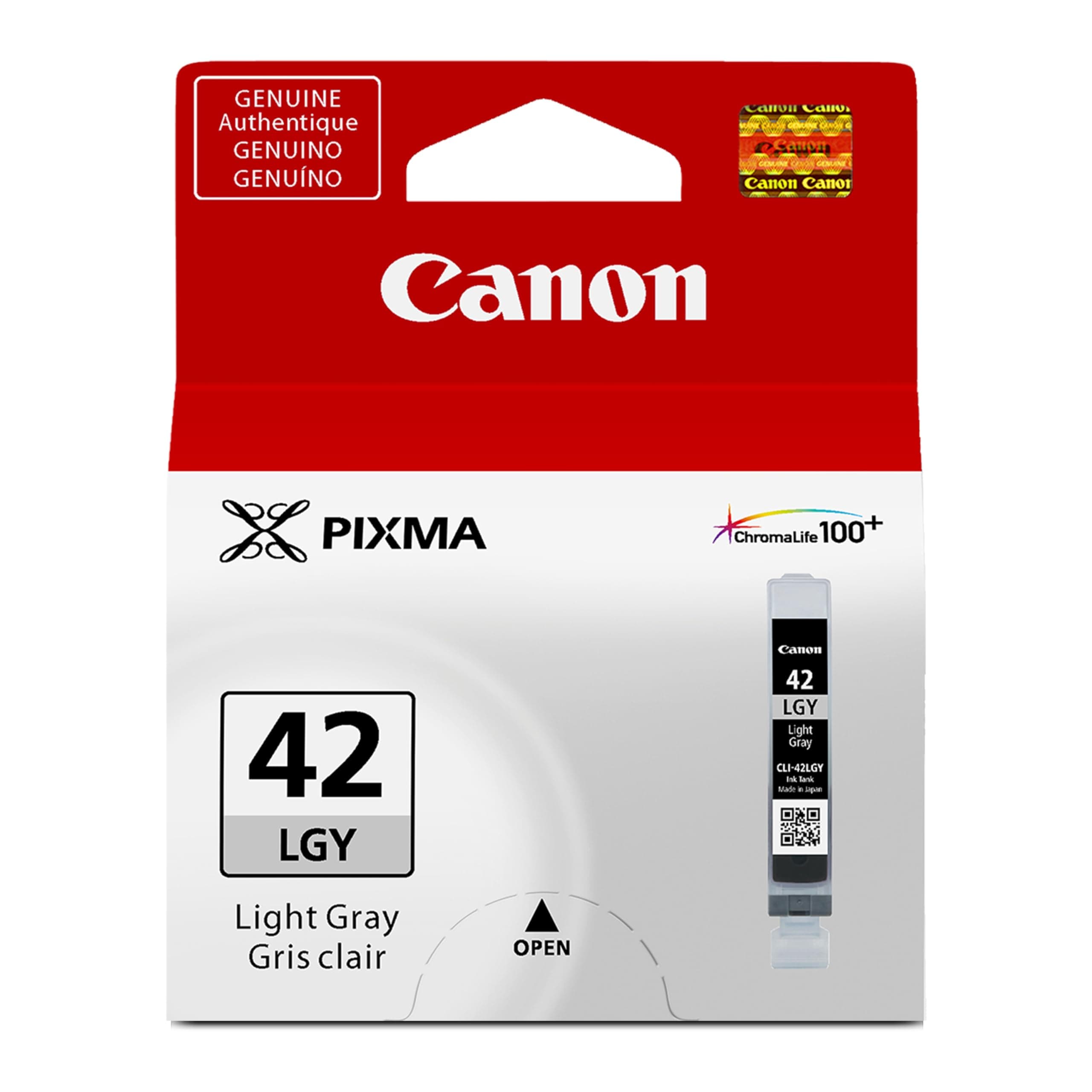 CLI-42 Genuine Light Gray Ink Tank, Compatible with PIXMA PRO-100 Printers