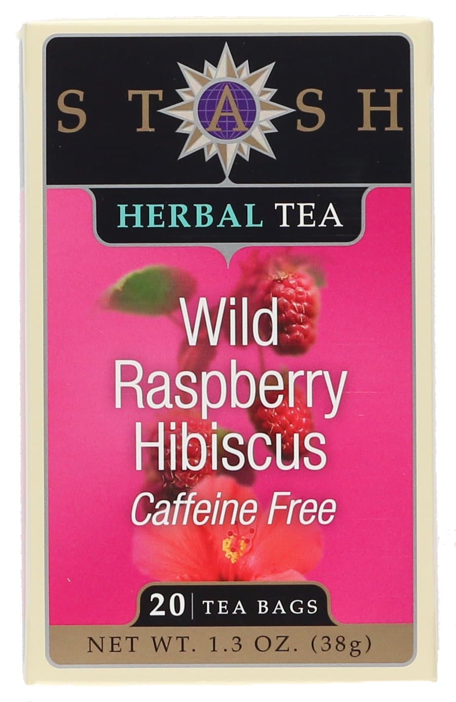 Tea Wild Raspberry Hibiscus tea - 20 Count (Pack of 1)