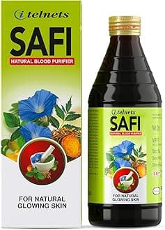 Safi Blood Purifier Syrup for Healthy & Glowing Skin | 100% Pure | Clear Stomach | 2x 500ml