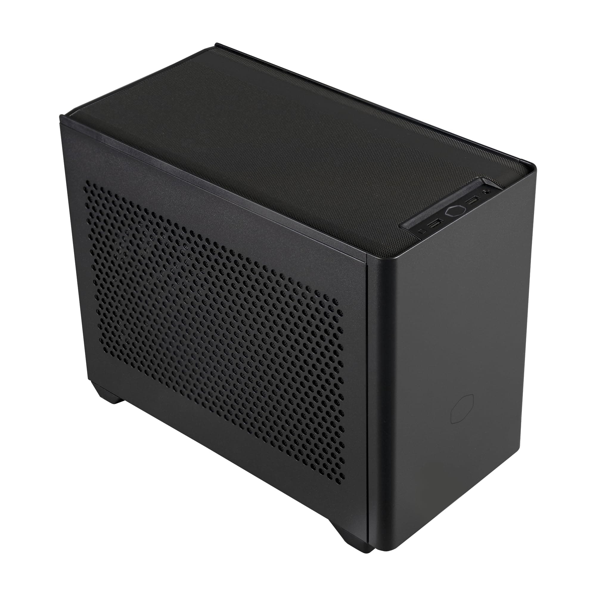 nr200 sff small form factor mini-itx case with vented panel, triple-slot gpu, tool-free and 360 degree accessibility, without pci riser