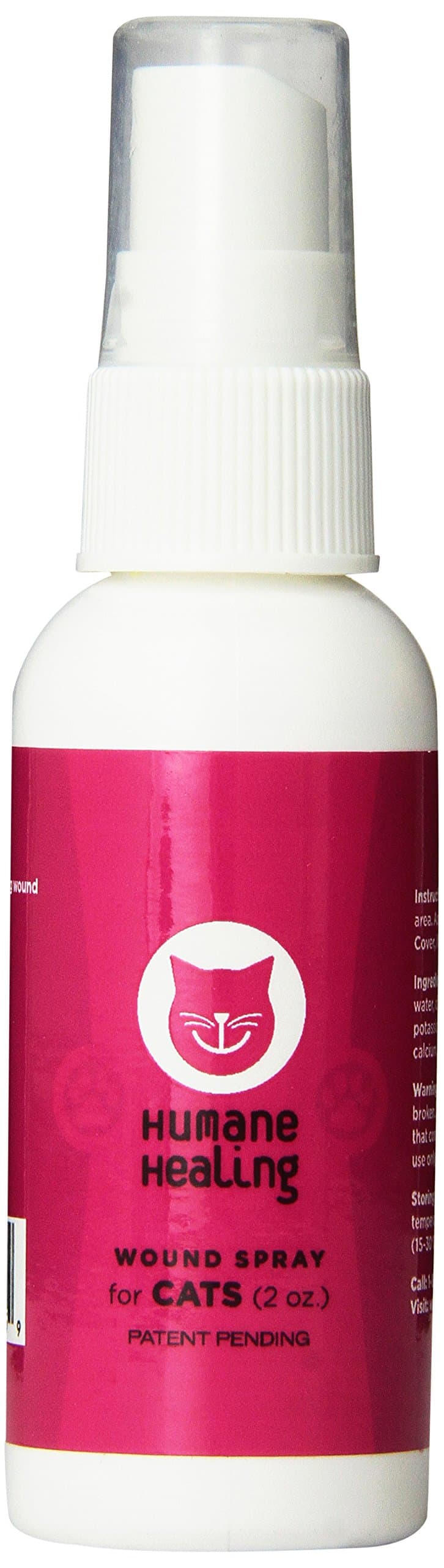 Humane Healing Cat Wound Spray, 2-Ounce