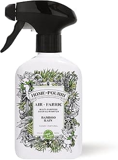 Home-Pourri Air + Fabric Multi-Purpose Odor Freshener Spray, Bamboo Rain, 11 Fl Oz - Jasmine, Bamboo and Fresh Grass