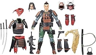 G.I. Joe Classified Series #174, Kyle Budo Jesso, Deluxe Collectible 6 Inch Samurai Action Figure with 19 Accessories