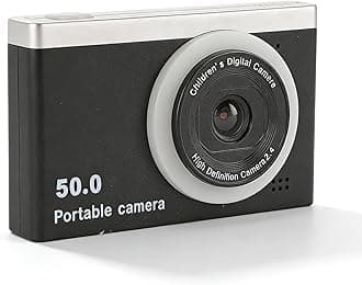 Digital Camera-40MP 1080P Digital Cameras for Photography, 2.4 Inch Screen Point and Shoot Camera with 8X Zoom, Compact Camera for Students Selfie Travel (Black)