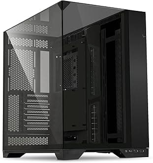 O11 Vision Black Aluminum/Steel/Tempered Glass ATX Mid Tower Computer Case Black - O11VX.US