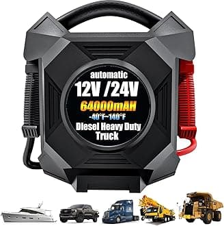 Truck Jump Starter Heavy Duty,CAT797 30000A 12V/24V Battery Jumper Starter Portable,-40F° Start Battery Booster Pack,for Semi Truck,Gasoline/99L and Diesel Engines Up to 50L,Class 8