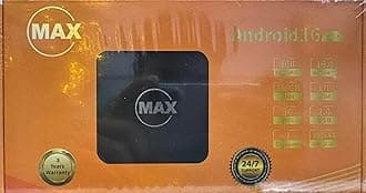 MAX Android 16 TV Box, 16K UltraHD, 256GB RAM, 1TB ROM, S905X4 Amlogic, WiFi 5E, Bluetooth,