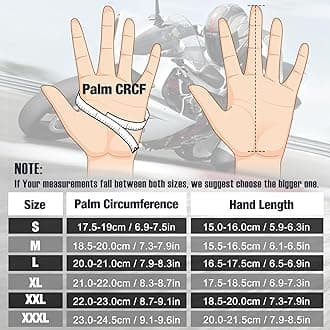 COFIT Motorcycle Gloves for Men and Women, Full Finger Touchscreen Motorbike Gloves for BMX ATV MTB Riding, Road Racing, Cycling, Climbing - Blue XXL