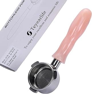 bottomless portafilter for espresso machines (resin pink 54mm)