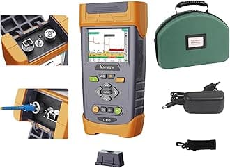 Brand New Komshine QX55 Mini OTDR 1310/1550nm with 10mw VFL, Fiber Power Meter, SM Light Source Function. UI Surface with Link Map Feature