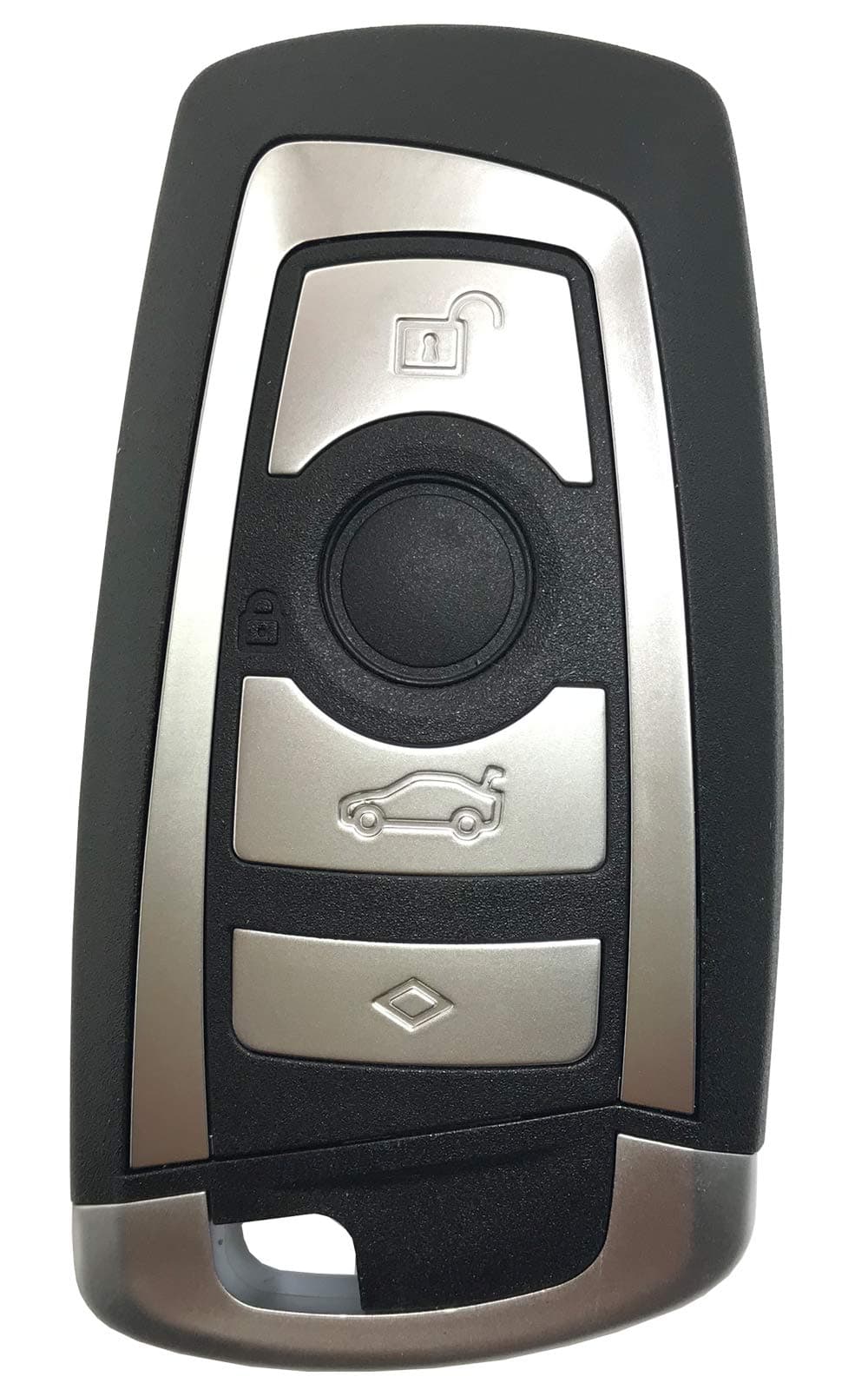 Replacement 3 Button Remote Smart Key Fob Case Shell for BMW 1 3 5 6 7 Series E90 E92 E93 Black Horande