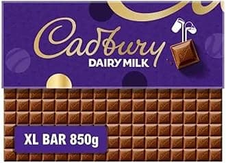 Cadbury Dairy Milk Chocolate Gift Bar, The Classic Creamy Taste, Perfect for Sharing or Gifting, Extra-Large, 850 g (Pack of 1)