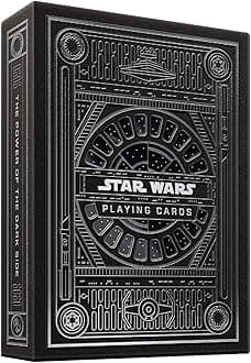 Theory11 Star Wars Dark Side Silver Edition Playing Cards (Graphite Grey) Deck
