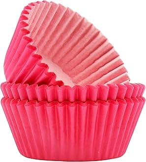 PME Pink Paper Cupcake Cases, Pack of 60, BC601