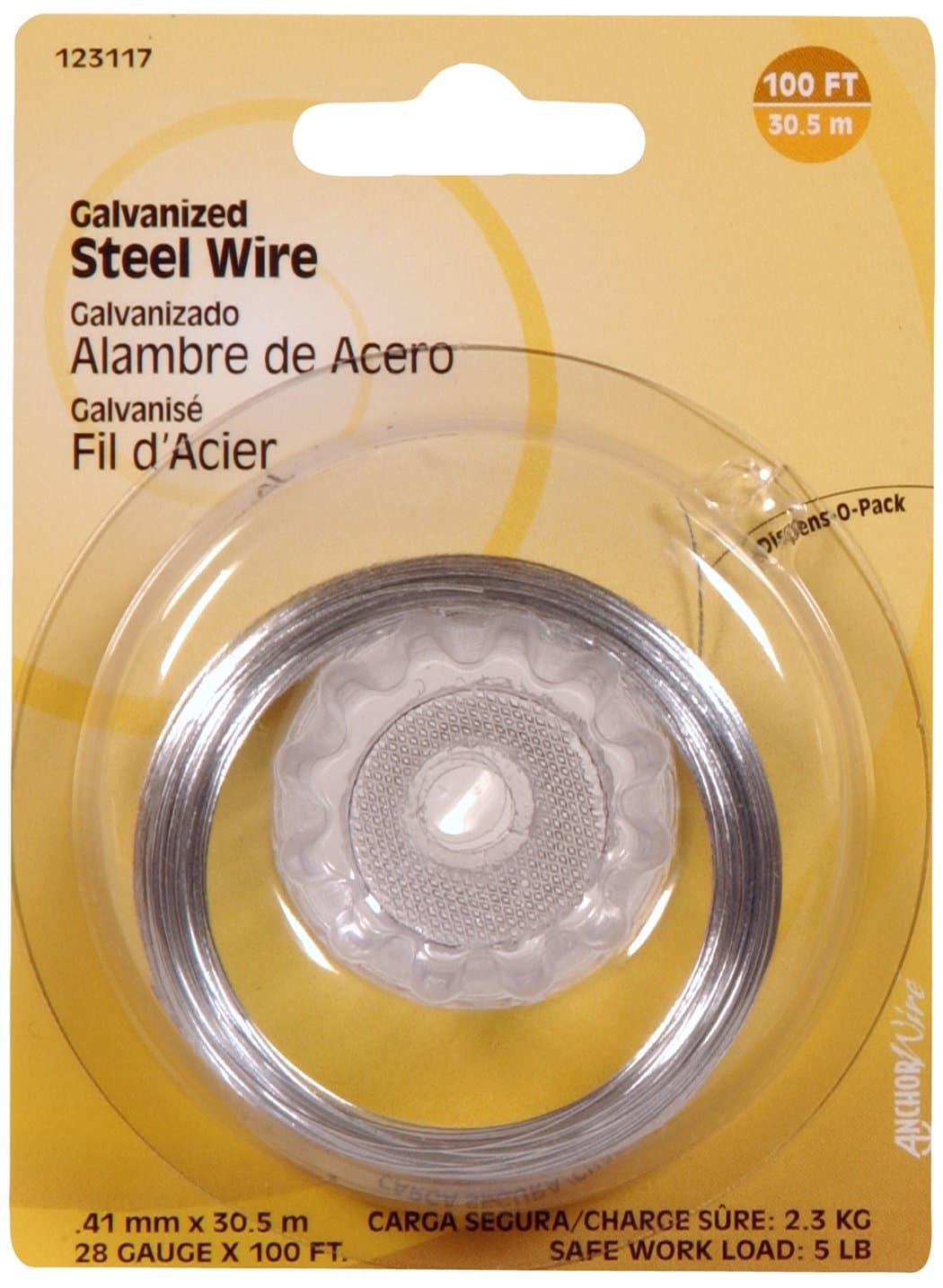 Anchor Wire #123117 100' 28GA Galvanized Wire