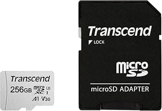 USD300 256GB microSDXC Micro SD Card A1 V30 UHS-I U3 C10, Up to 100MB/s, 4K UHD Video Memory Card w/Adapter for Steam Deck, ROG Ally, MSI Claw, GoPro, DJI, Insta360, Action Camera