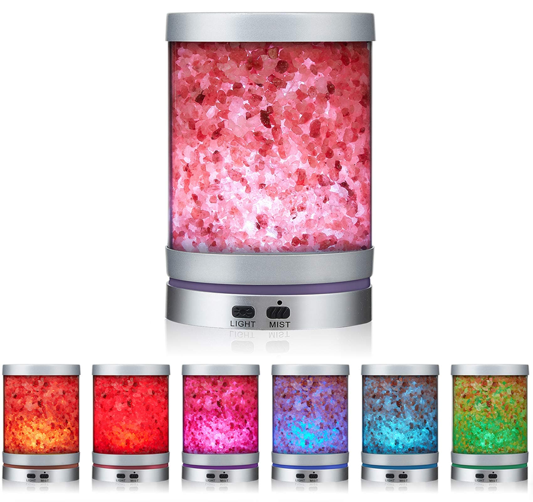 Salt lamp essential oil diffuser