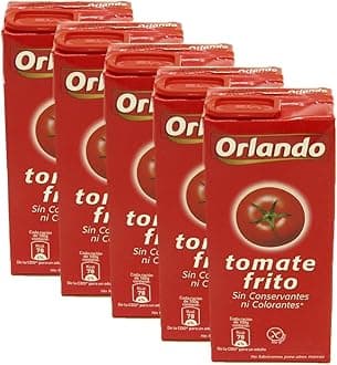 Pack of 5 - Tomate Frito Orlando 350g - Tomato sauce - vegetarian