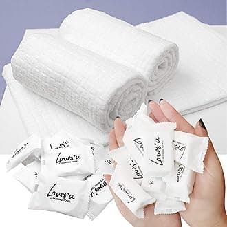 Compressed Towel Tablets Disposable Portable Towel for Outdoor Travel Camping Hiking Sport Hotel Beauty Salon Soft Durable Reusable Thicker Style
