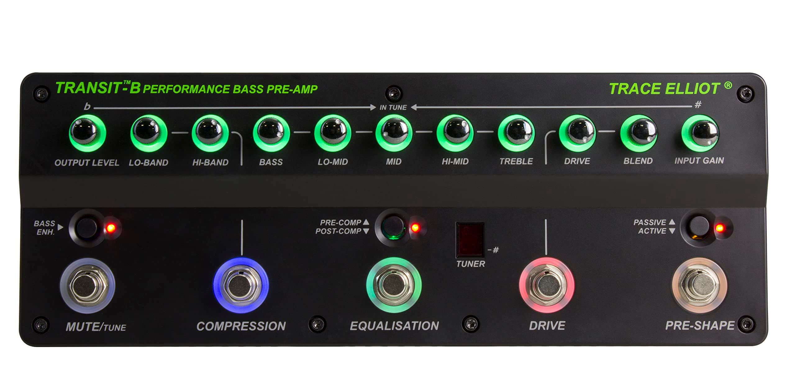 Trace Elliot Transit B Bass Preamp - Bass Multi Effect